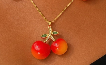 Lumière Statement Necklace and Earring Set