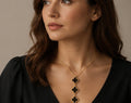 clef necklace and earring sets